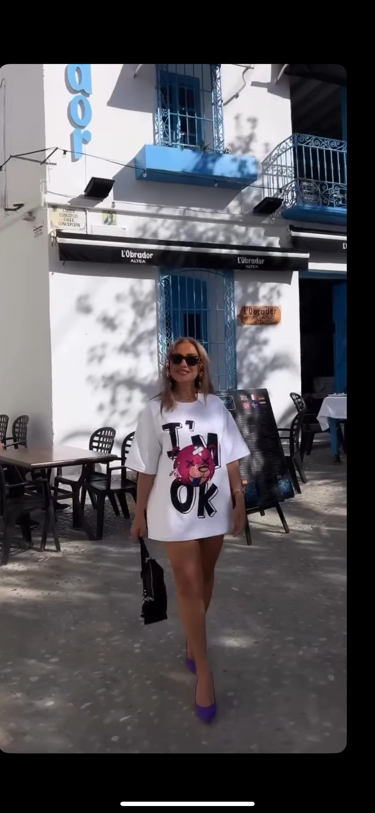 Camiseta Oversize “I’m ok”