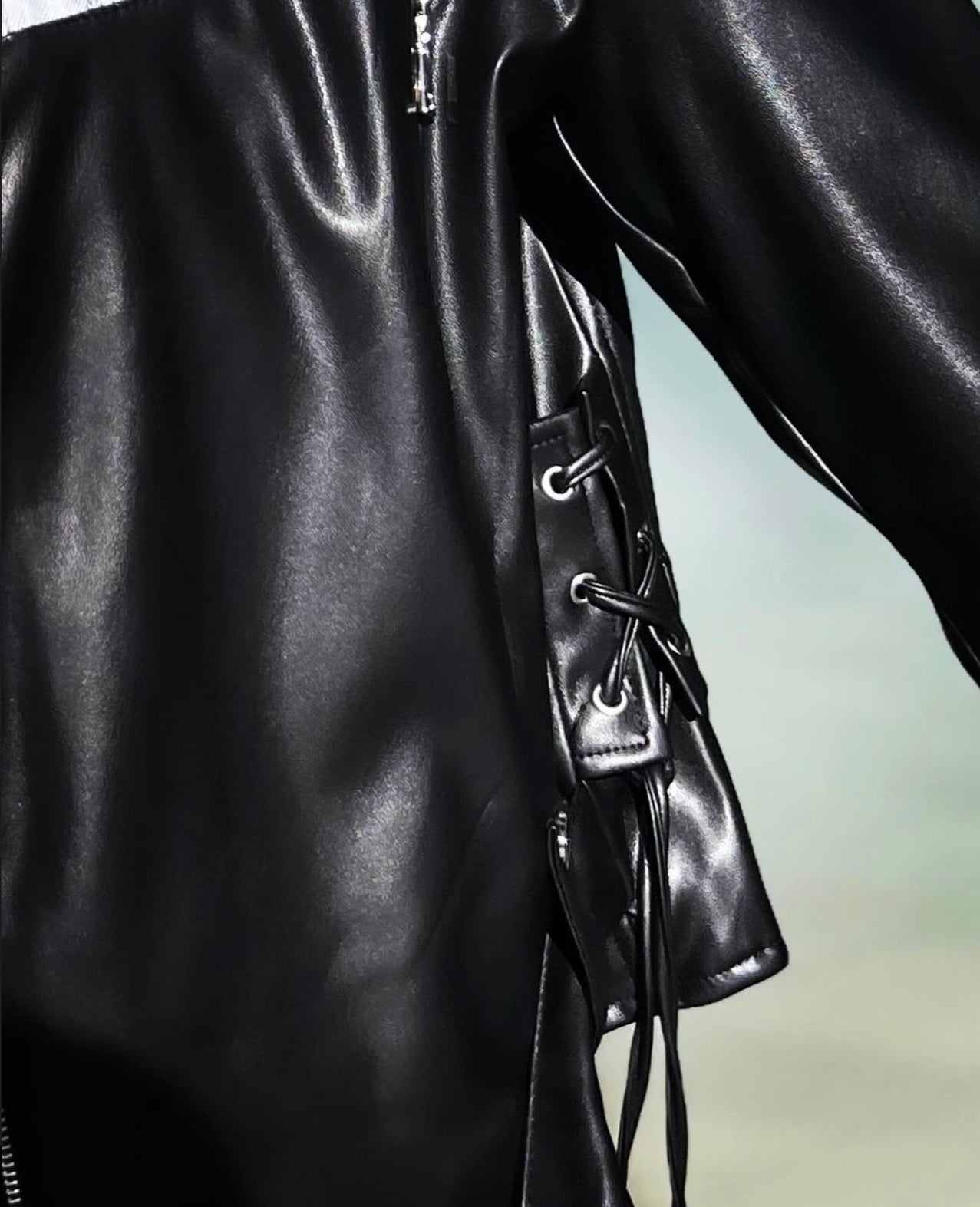 Cazadora jeans con piel