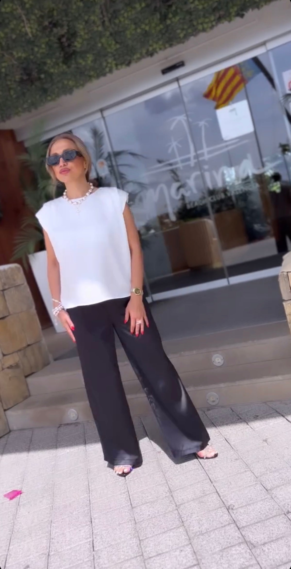 Pantalón de vestir negro