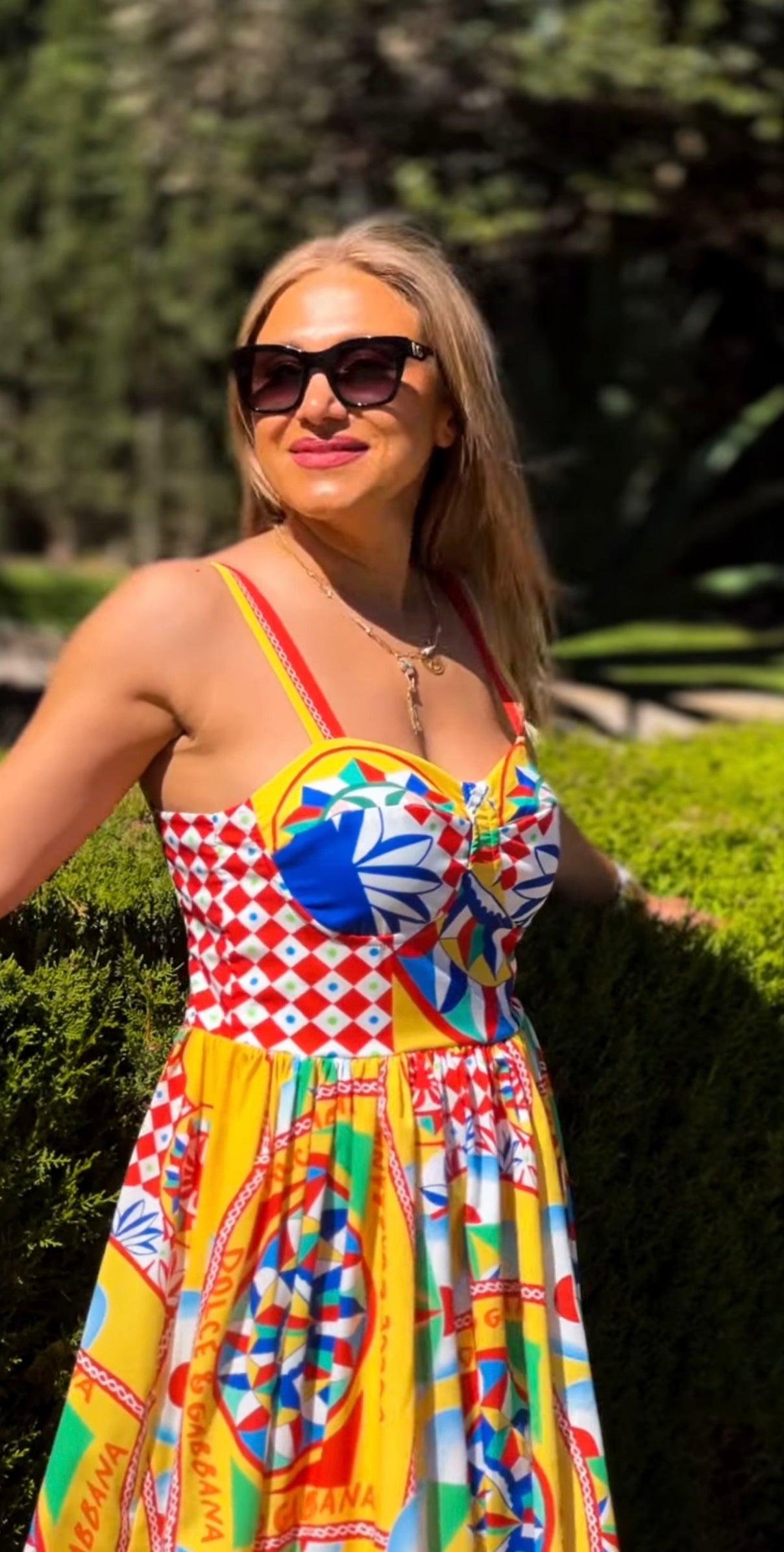Vestido colorido