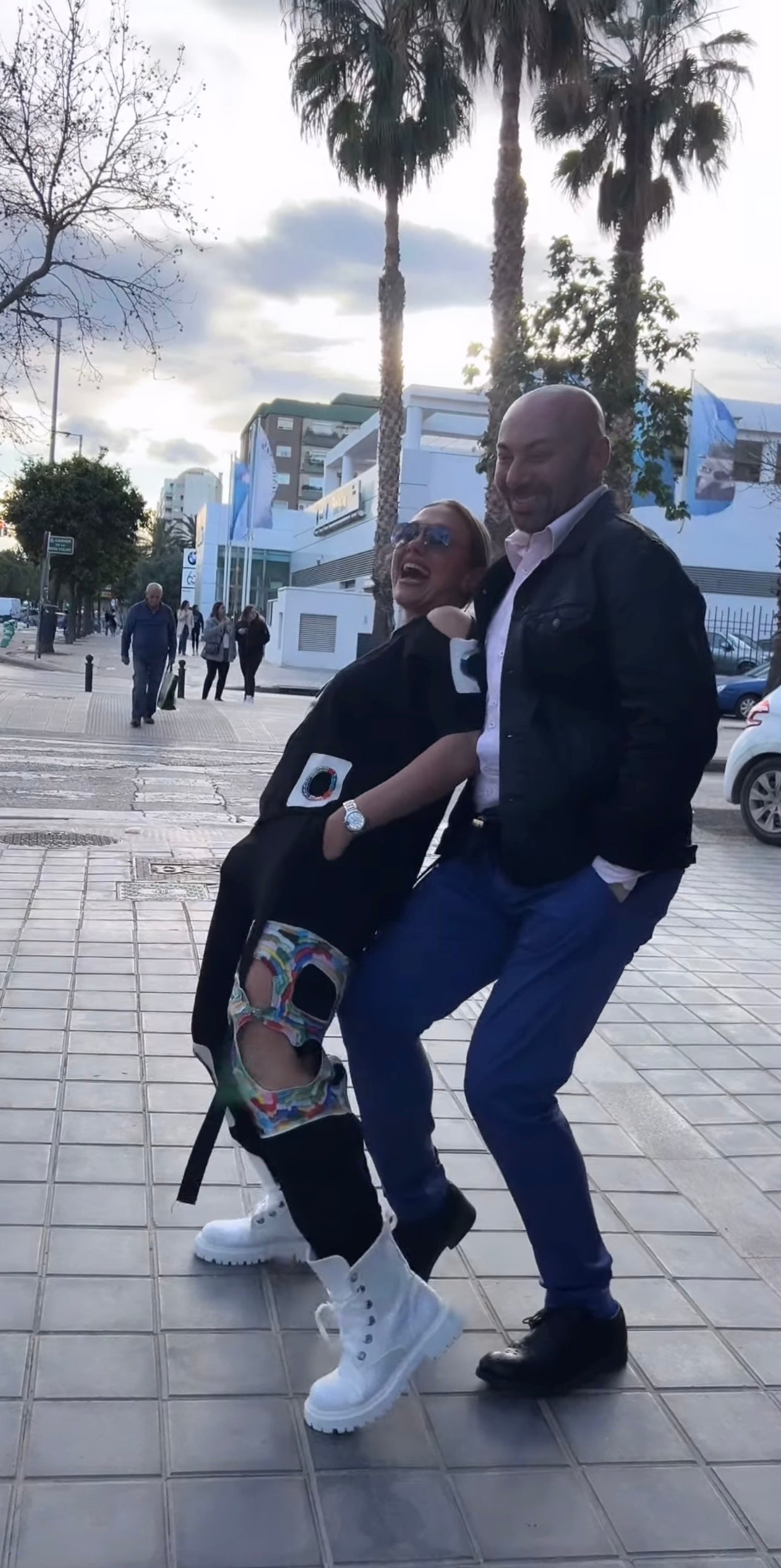 Conjunto chandal diseño artístico